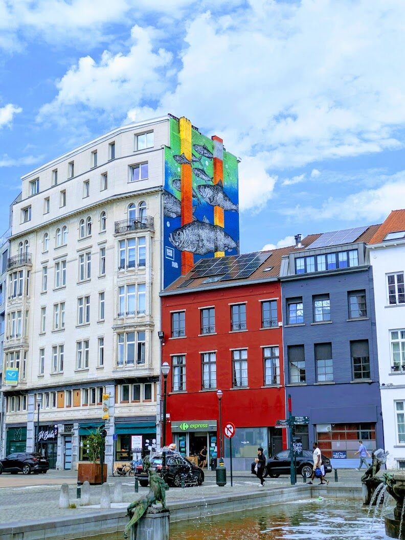 Bruxelles ville-art : street art, fresques et musées