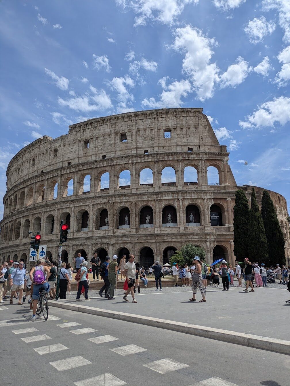 Rome day 2: Colosseum, Forum, Trastevere, porchetta