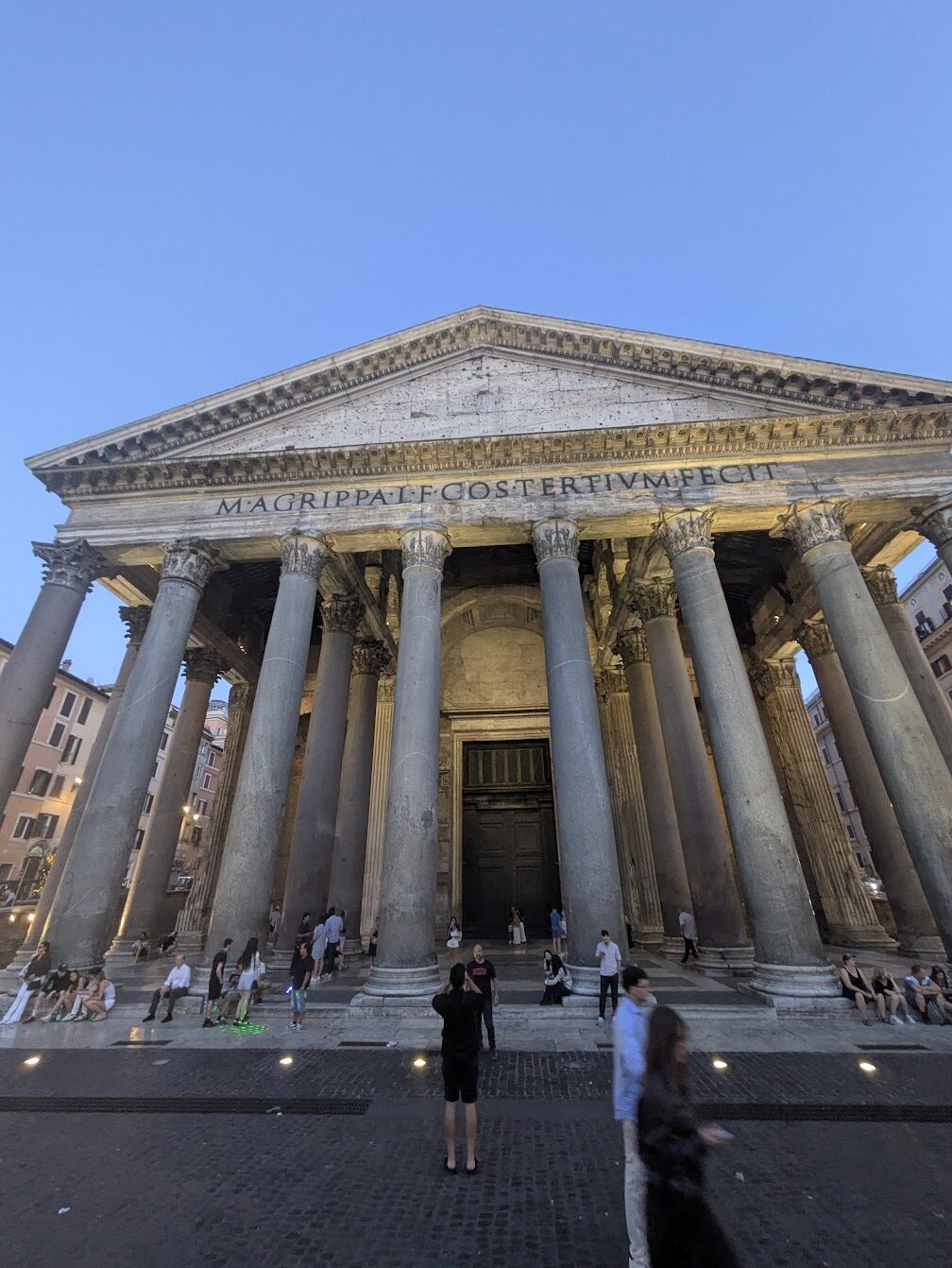 Rome à pied : carnet d'une balade, Panthéon, Trévi, Bernin