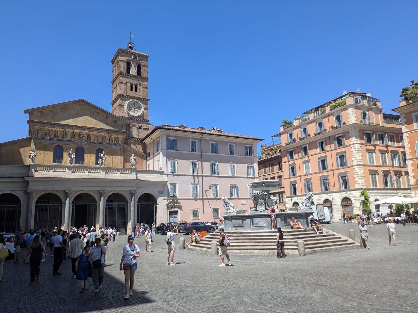 Rome day 3: ghetto, Trastevere, Triton, Quattro Fontane